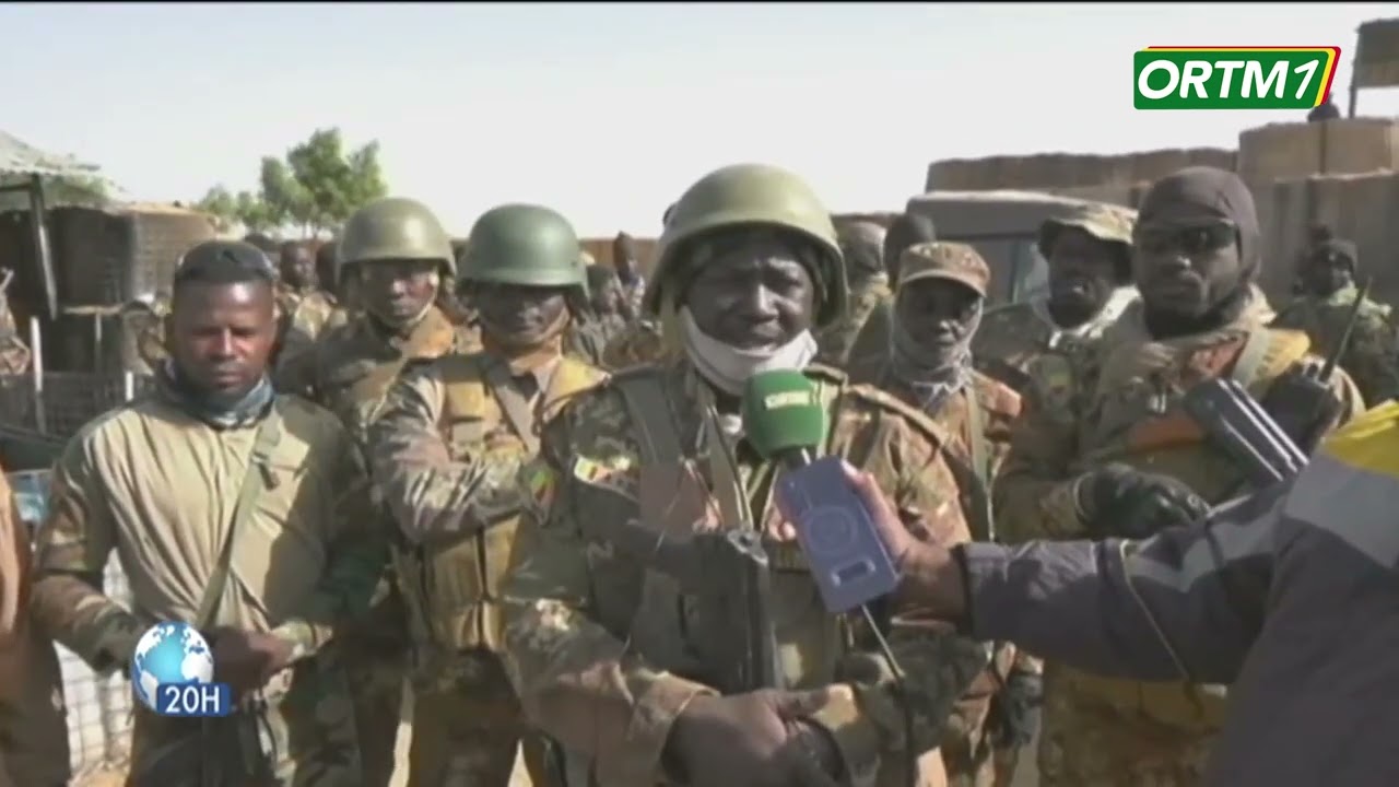 FAMa | Visite de terrain du commandant du secteur 5 de l'opération 