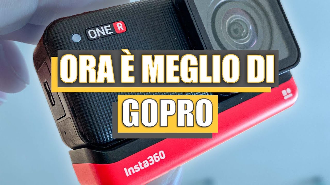 Insta360 OneR ORA È MEGLIO DI GOPRO | Troppo tech #36