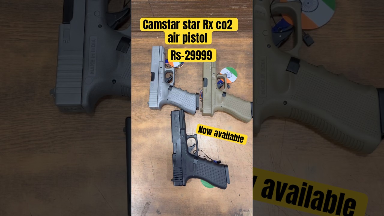 Camstar star rx co2 air pistol | made in india 🇮🇳 #camstar #starrx #co2airgun