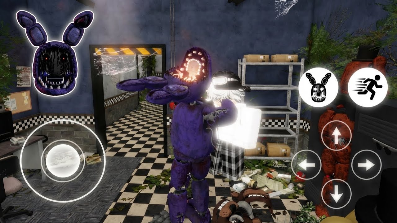 What If I BECOME Bonnie Max Level | FNAF Eternal Nights (Roblox) 