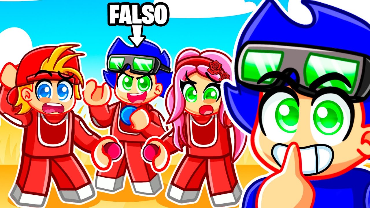 Me Hice pasar por CAZADOR FALSO en el Escondite de Roblox INK GAME!
