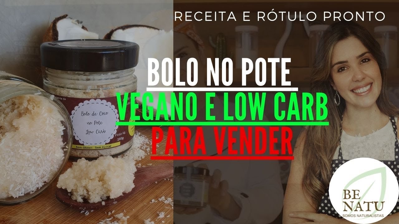 BOLO NO POTE: VEGANO, SEM GLÚTEN, SEM ACÚCAR!! FAÇA E VENDA!