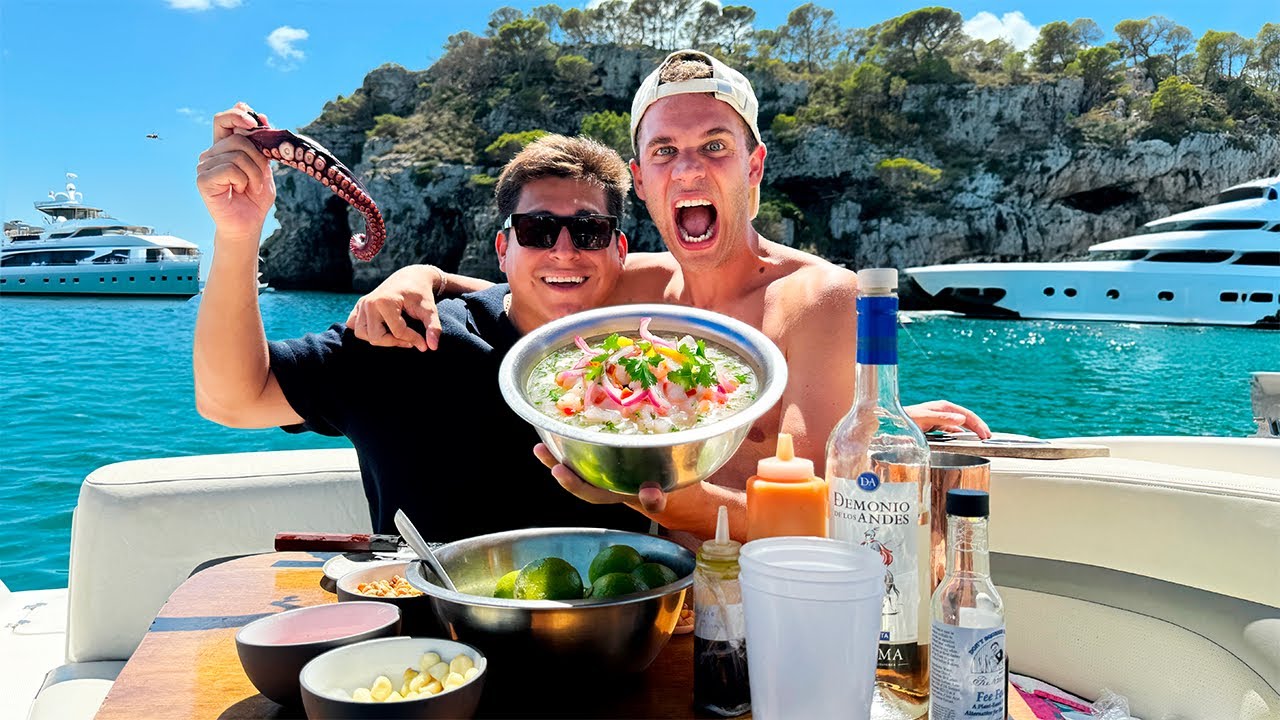¡REPARTIMOS CEVICHE a BARCOS DE LUJO! 🇵🇪