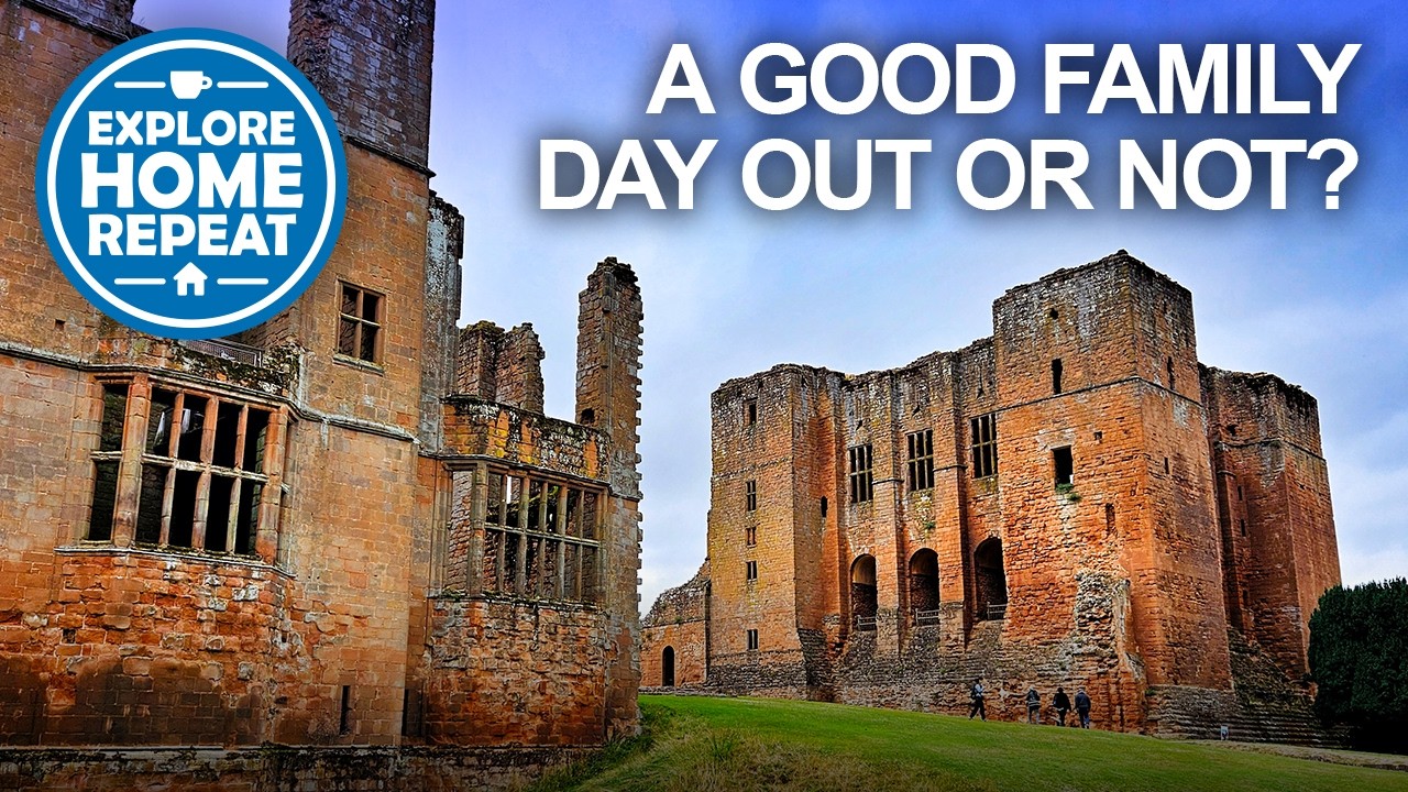 Kenilworth Castle Day Out Review | English Heritage | UK Travel Vlog 4K