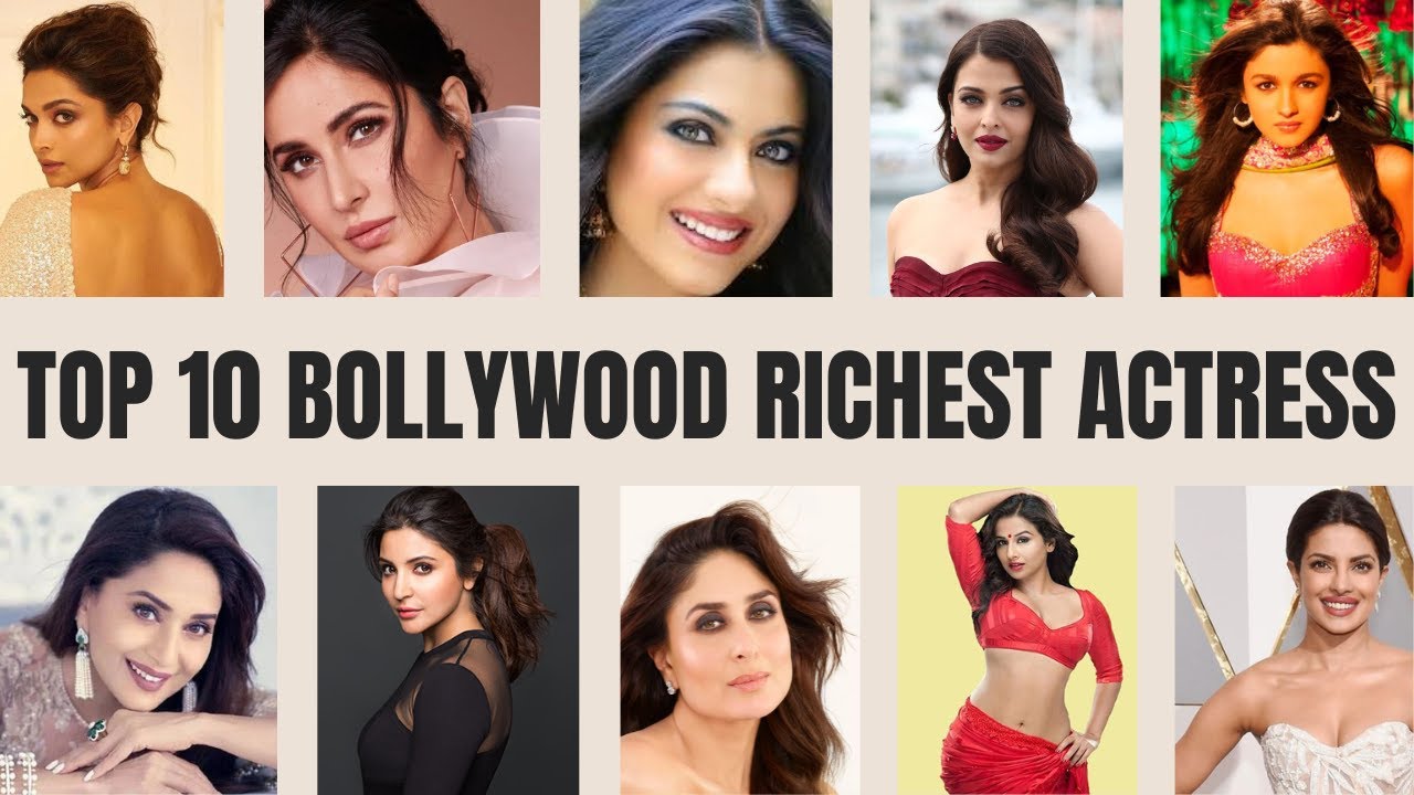 Top 10 Bollywood Richest Actress in 2024 with income | Top 10 only