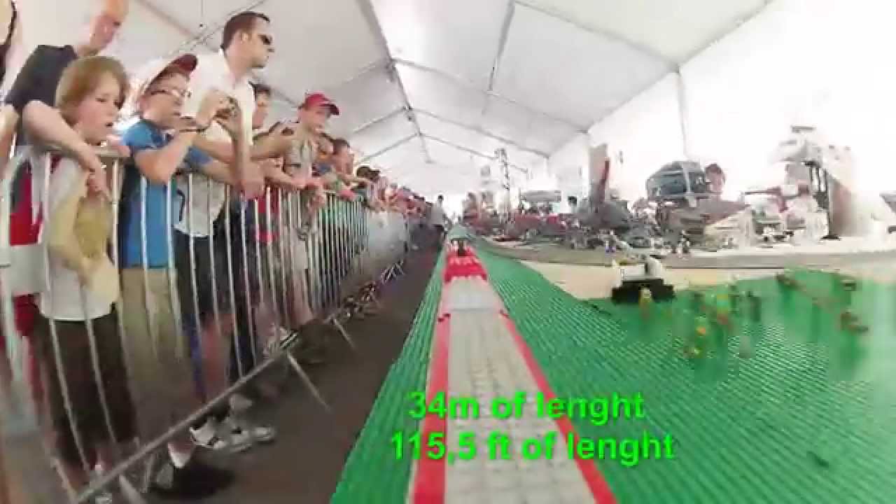 Train Lego jeu : The fastest TGV Thalys of the world on the LGV- Fanabriques 2012