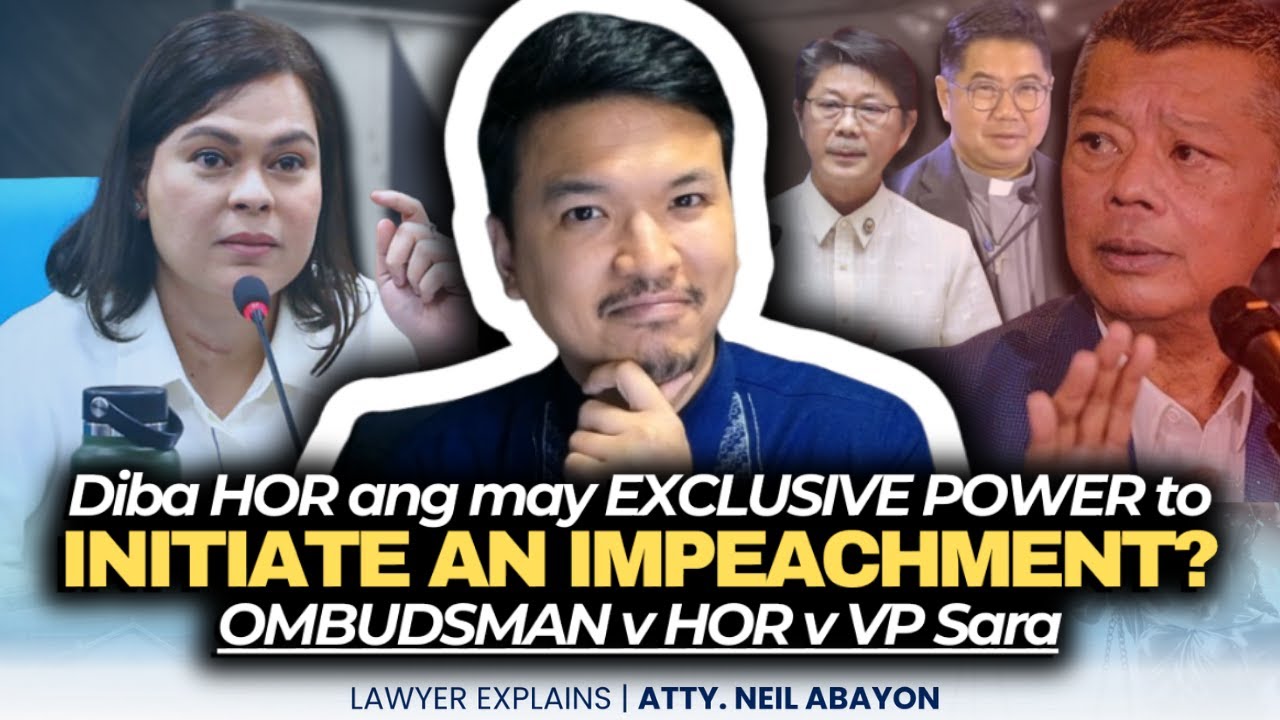 Ombudsman, pwede i-INVESTIGATE si VP Sara na Impeachable Officer? #LawyerExplains #AttorNEIL