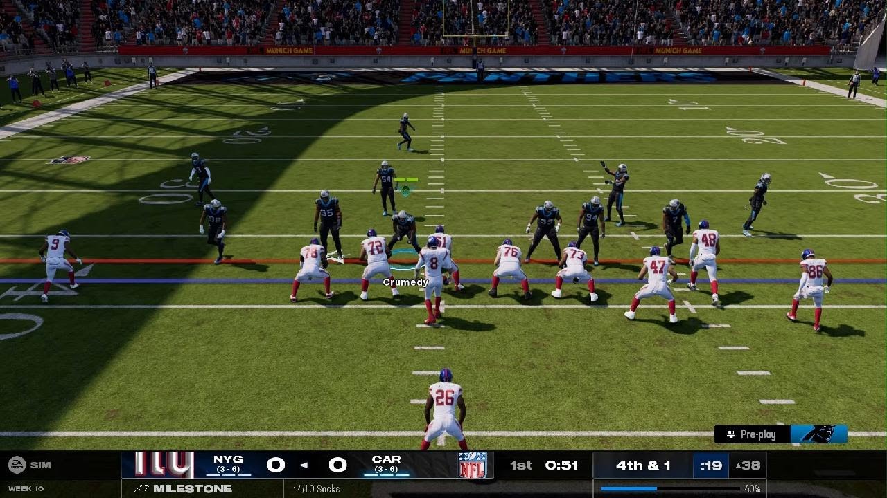 Madden NFL 25_panthers vs giants week 11 who you got winning