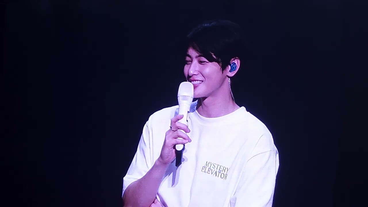 240217 차은우 팬콘서트 rainbow  falling  ,event , photo time , You're the best 끝인사