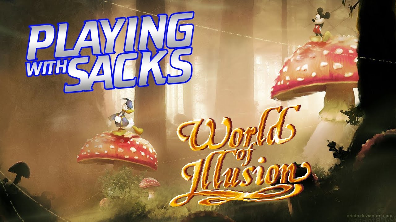 World of Illusion - Sega Genesis - Playing with Sacks