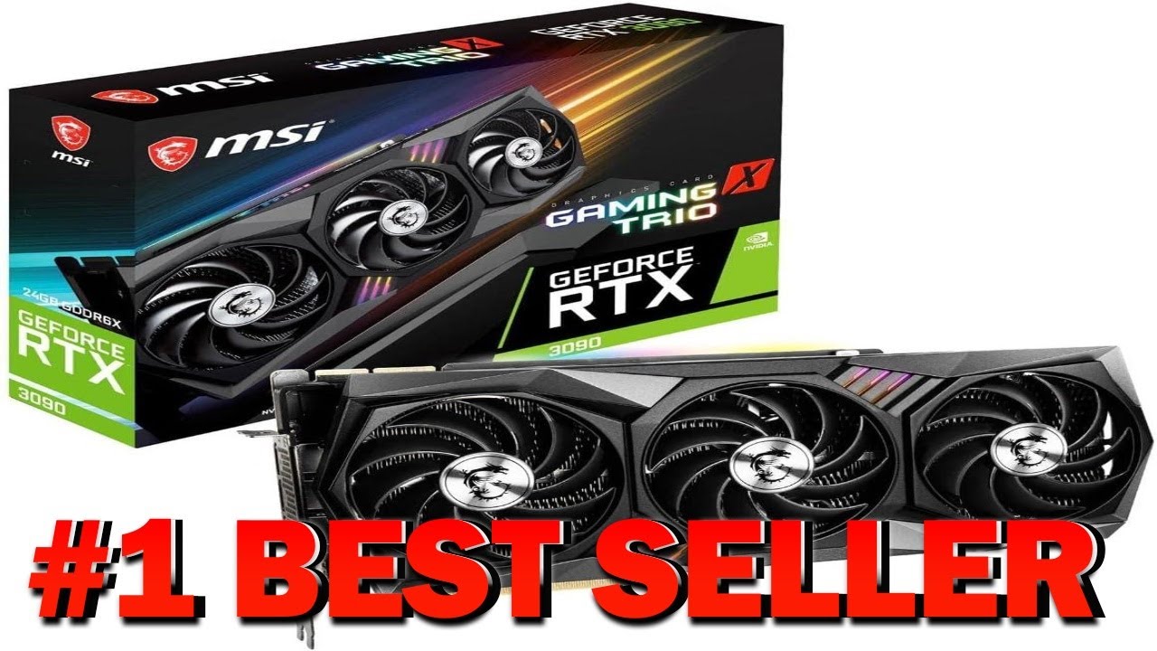 msi Gaming GeForce RTX 3090 24GB GDRR6X 384 Bit HDMI DP Nvlink Tri Frozr 2 - B08HRBW6VB