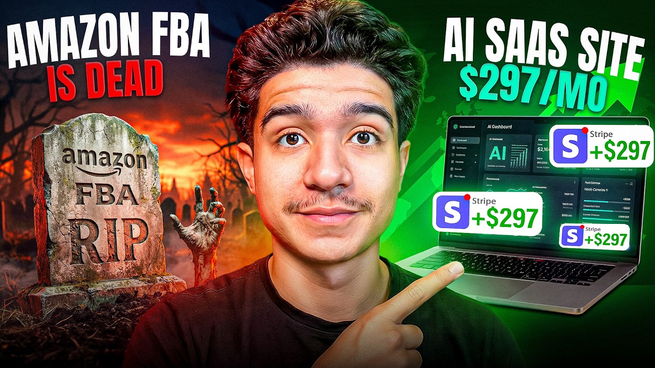 Amazon FBA умирает… Продавайте вместо этого сайты с искусственным интеллектом и SaaS-сервисы (нев...
