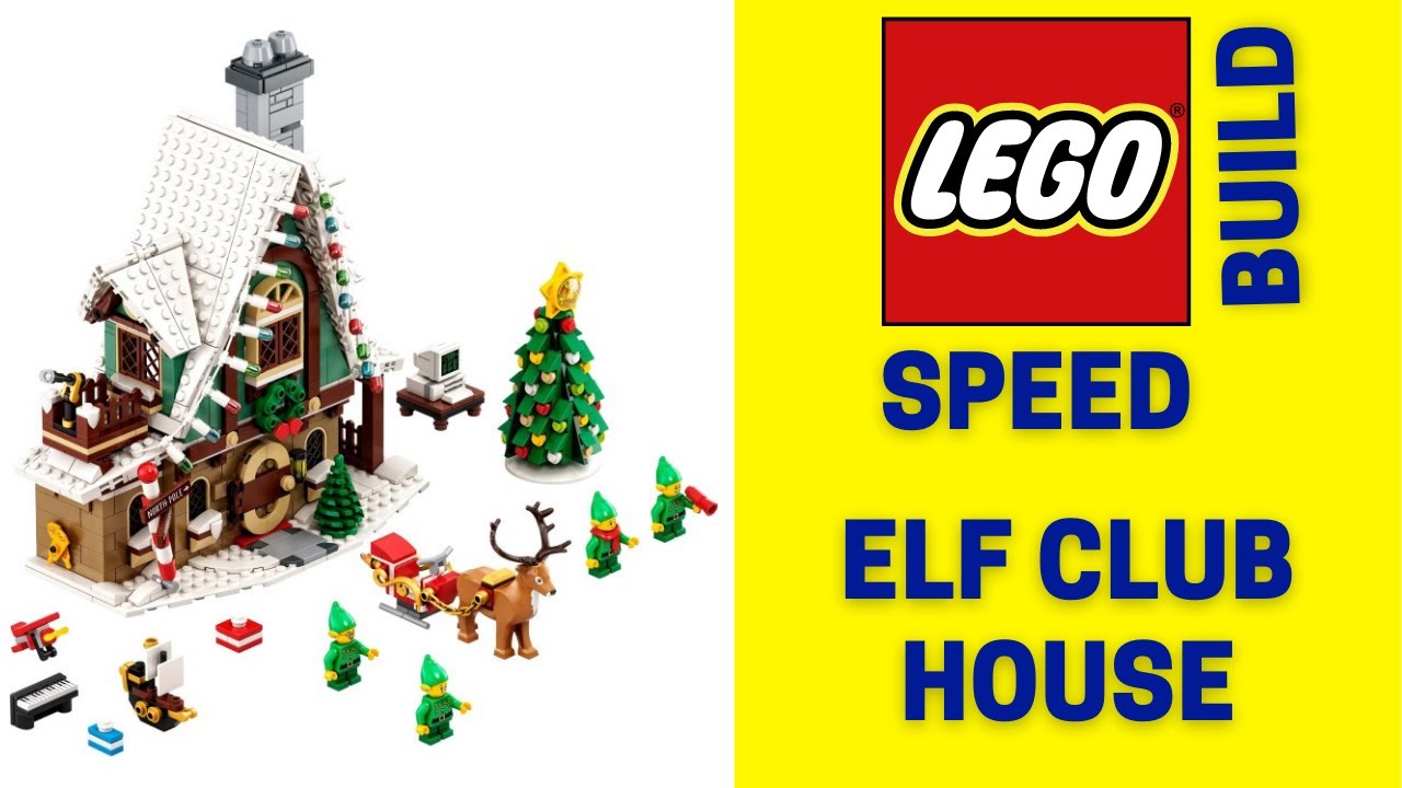 LEGO Elf Club House Speed Build - Set #10275