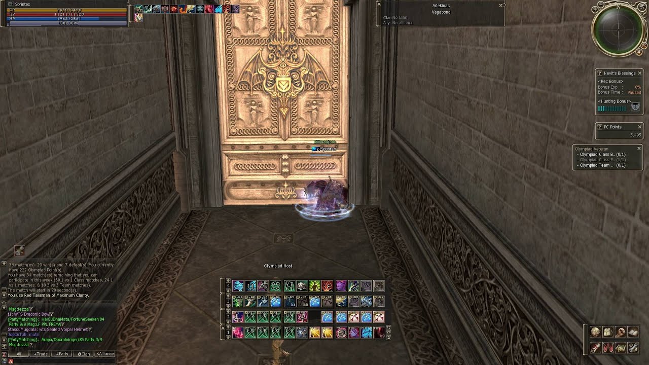 Lineage 2 ( L2 Saga ) Grand Khavatari Olympiad Part 1