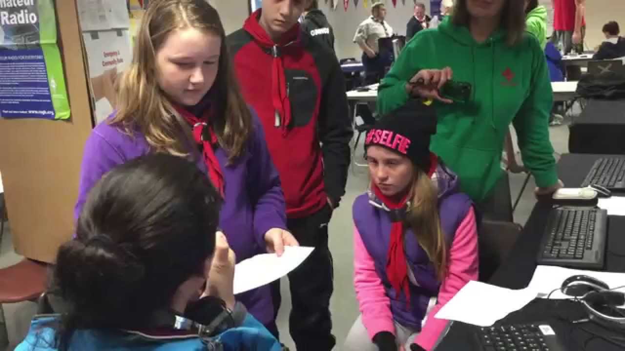 Jamboree on the Air (JOTA) at GB2GP 2015, Gilwell Park, UK