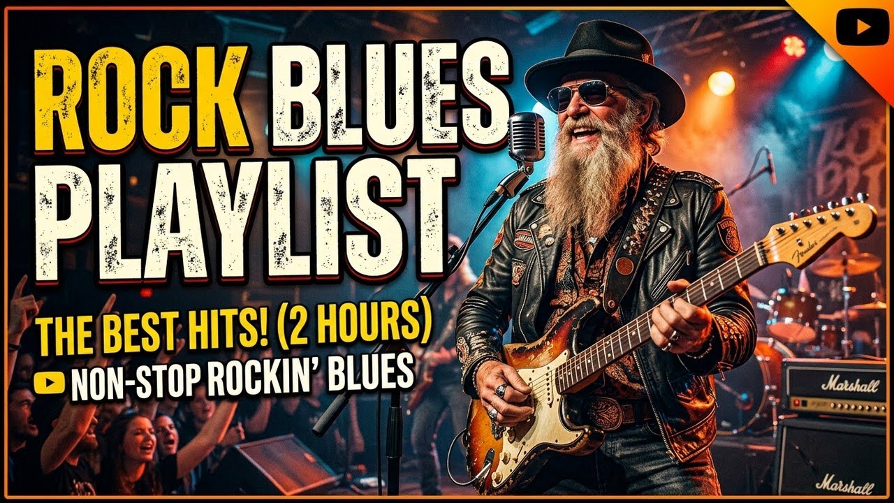 Heavy Blues Rock Guitar Playlist | Jimi Hendrix, Gary Clark Jr, Royal Blood