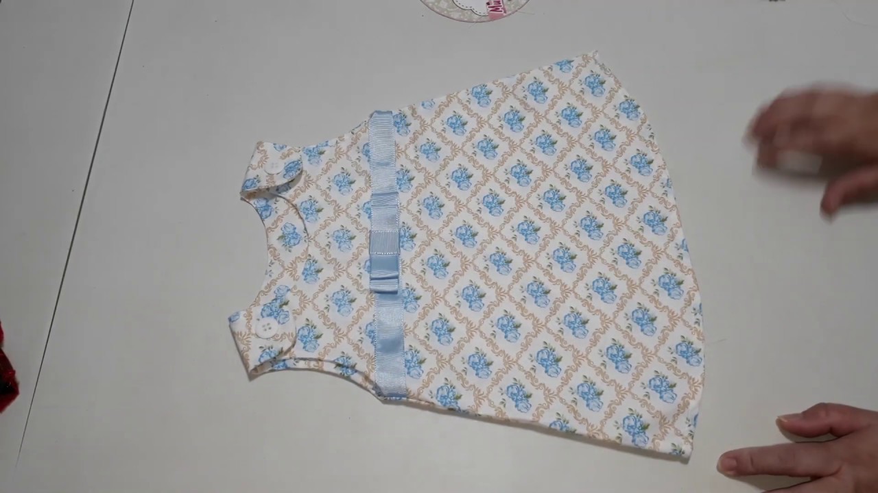 Vestido Trapézio para Bebê, Molde Gratuito! RN ao G!