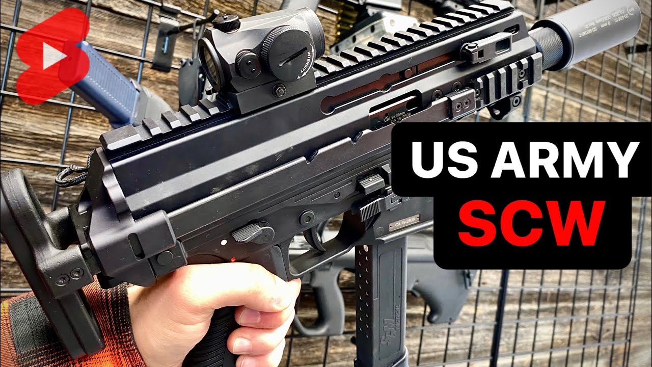 The US Army&rsquo;s Sub Compact Weapon 🥵 B&T APC9 k PRO in 1 Minute #Shorts