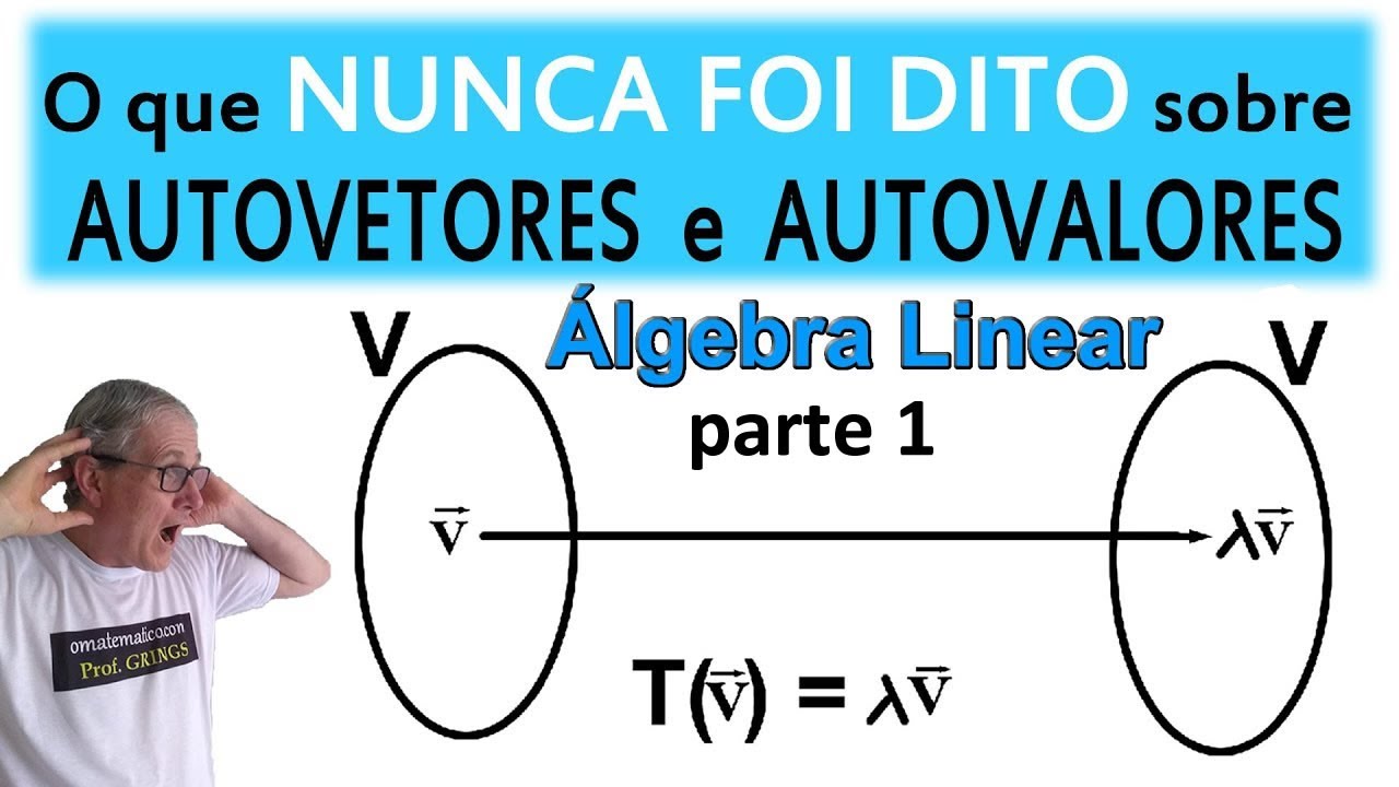 GRINGS - AUTOVALORES E AUTOVETORES |Parte 1| - (Álgebra Linear)