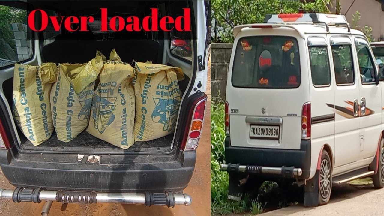 Maruti Suzuki Eeco Over loaded || power testing with Over loading || Over loaded With Offroading ||