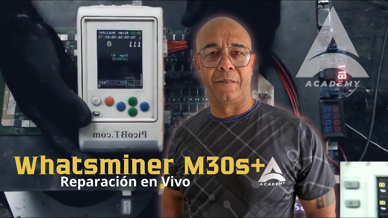 🛠️ Whatsminer M30 Reparación En Vivo - Expertos en Servicio Técnico y Capacitación de Minería ASIC