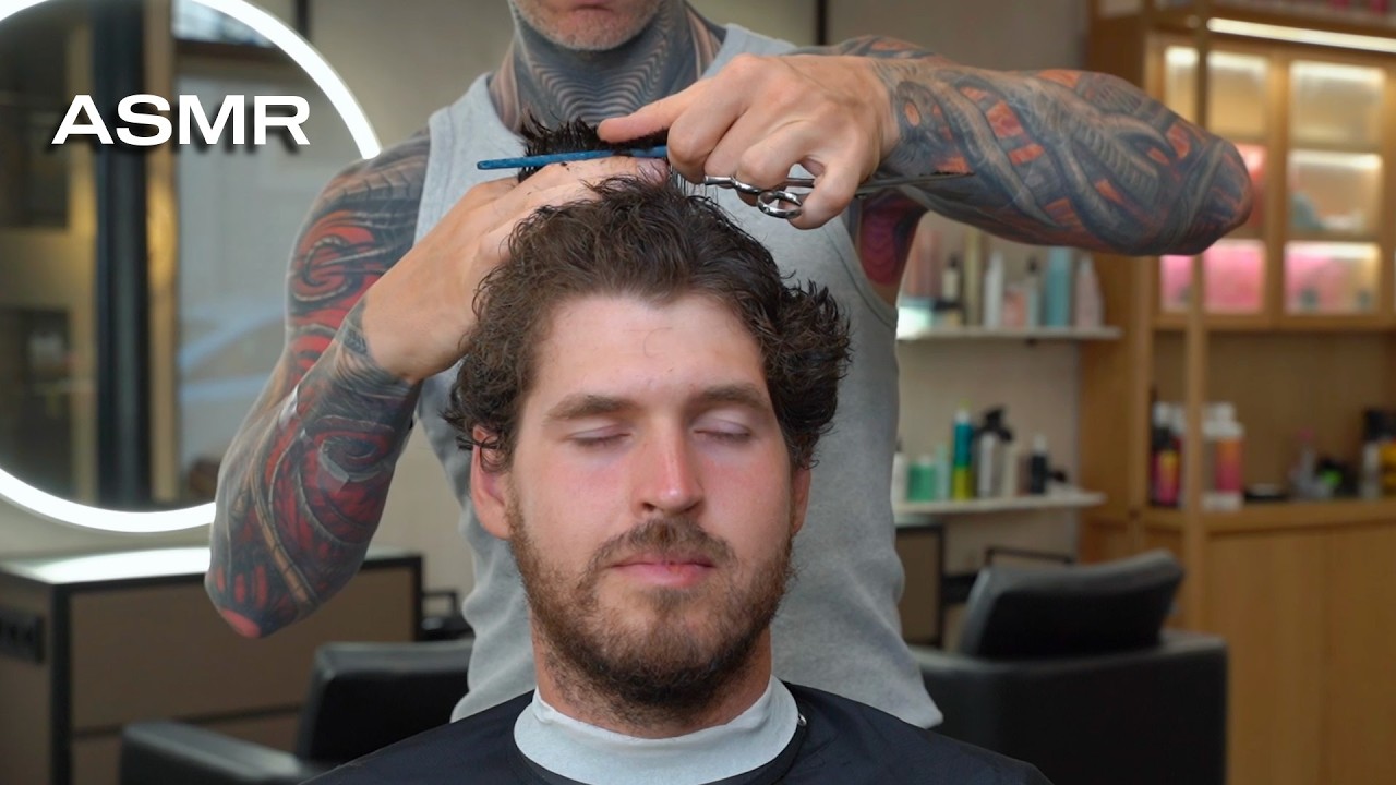 ✂️ Cutting Off the Carpenter’s Dry Curls – Relaxing ASMR Transformation