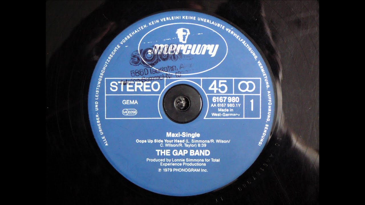 The Gap Band - Oops Up Side Your Head Original 12 inch Version 1979