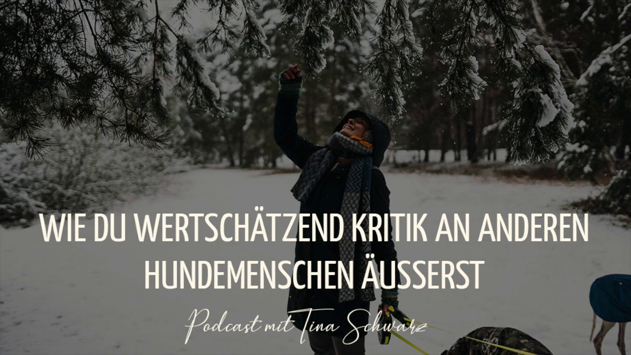 Podcast #102: Wie du wertschätzend Kritik an anderen Hundemenschen äußern kannst