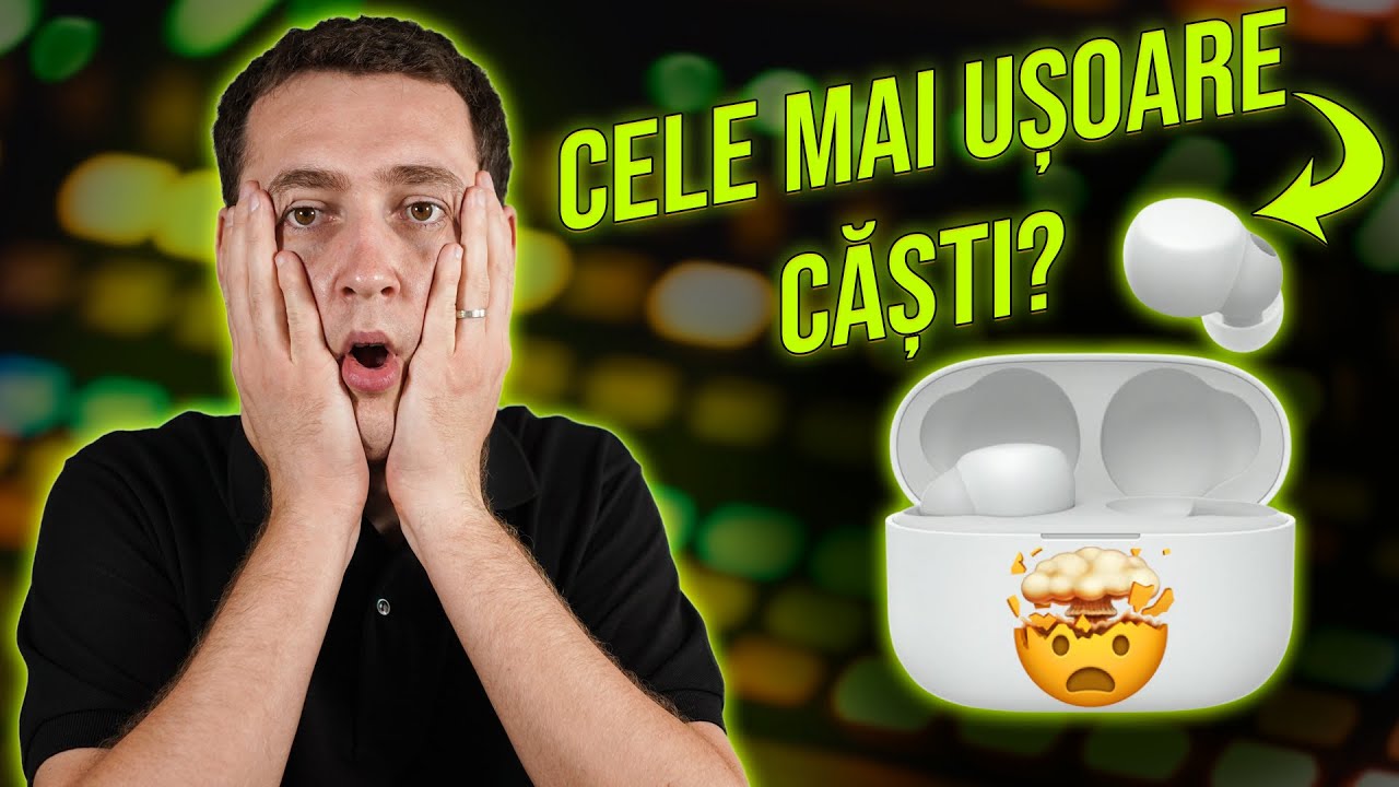 Cele mai ușoare căști cu anulare a zgomotului exterior | SONY LinkBuds S