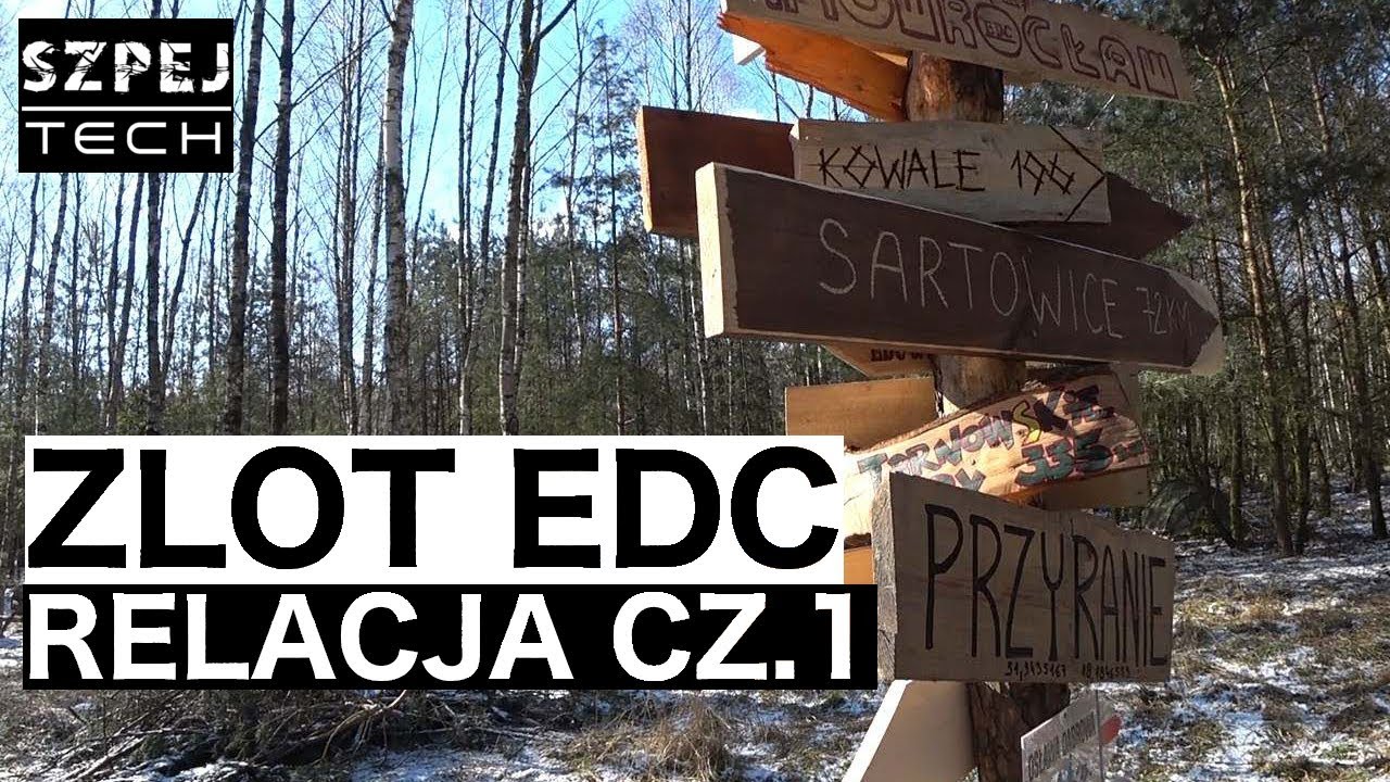 I ZIMOWY ZLOT EDC & BUSHCRAFT POLSKA EDC CAMP 24-25.02.2018 CZ.1