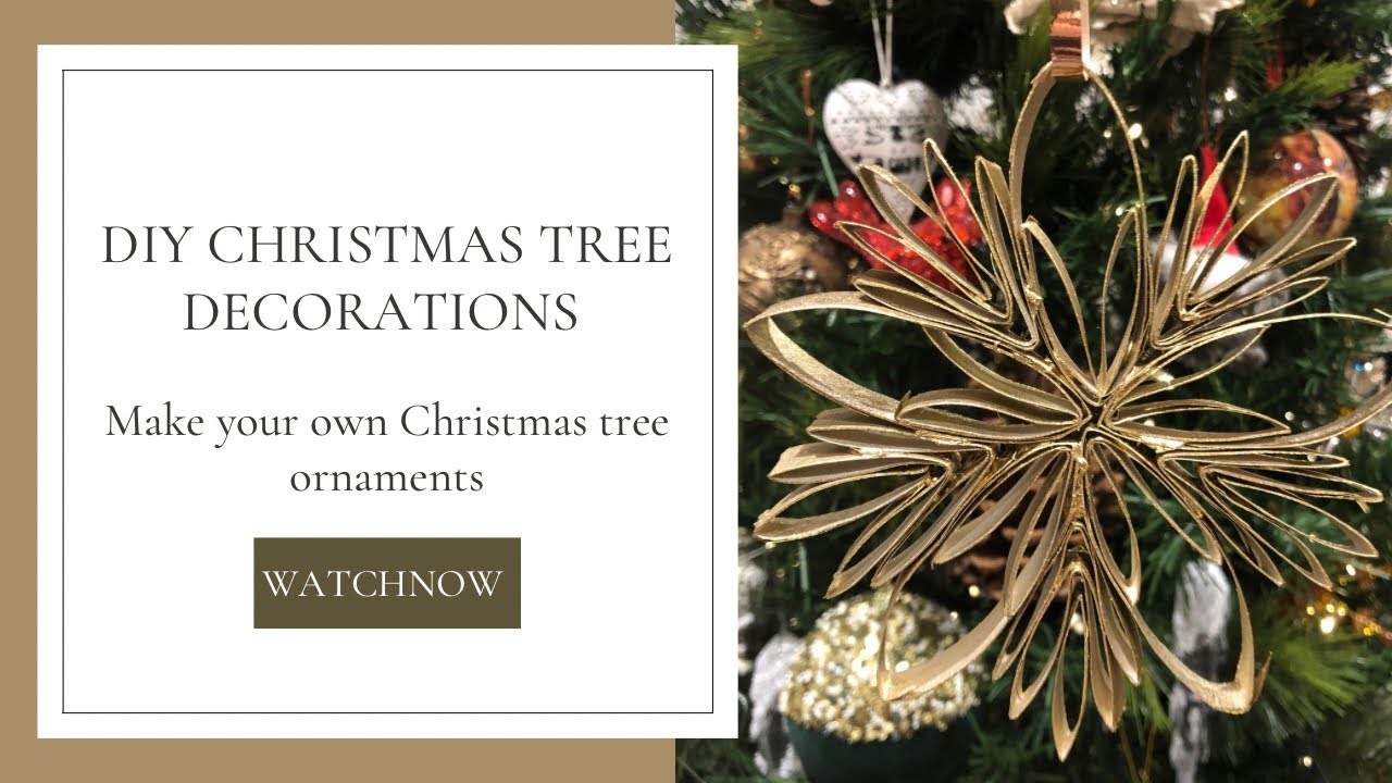 DIY Christmas Tree Decorations