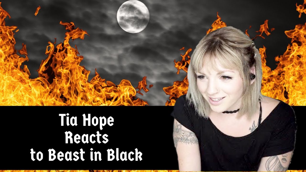 Tia Hope REACTS to BEAST IN BLACK - BLIND & FROZEN 