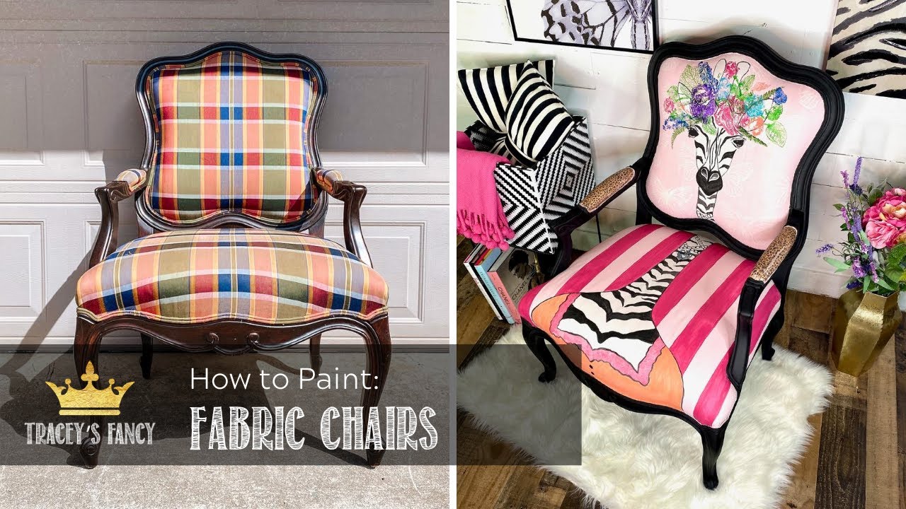 How to Prep Fabric for Chalk Paint (Part 1) | Tracey's Fancy
