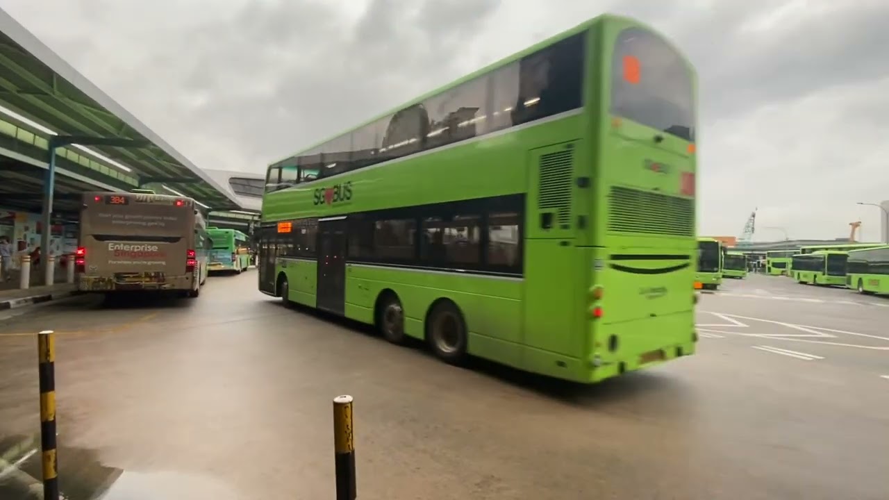 Bus Spotting At Punggol Interchange (Day 1 Part 1)