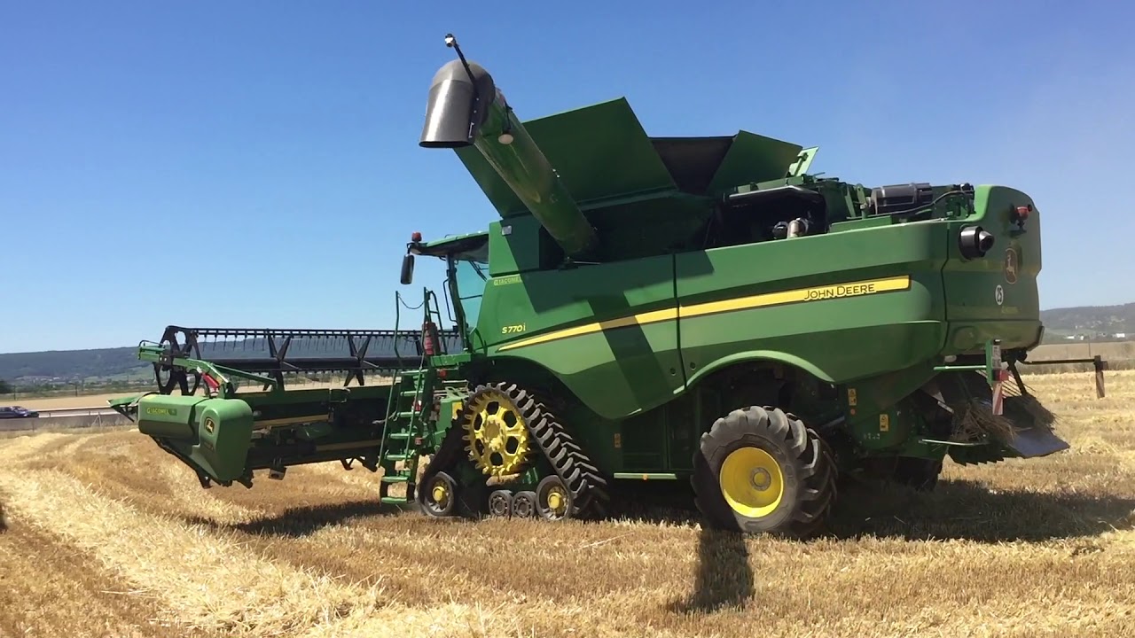 Top départ des moissons / new John Deere S770i / 6190R et sa Maupu EVO24