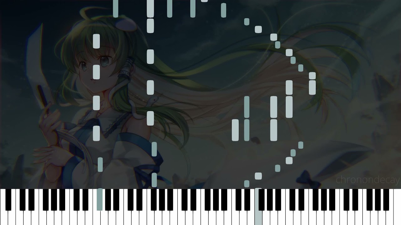 [Touhou 10 MoF] Faith is for the Transient People [Piano Arrangement]