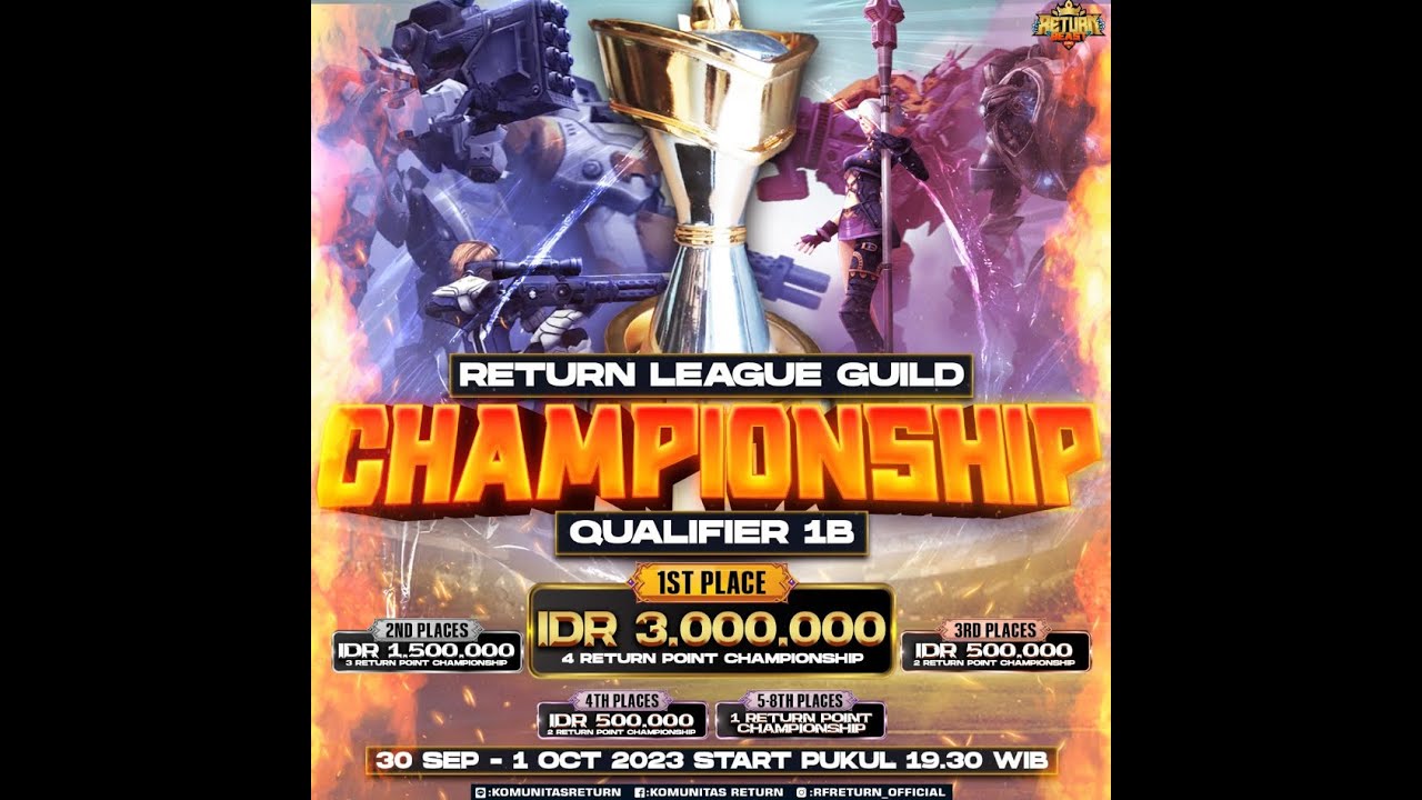 Live Shuffle Bracket GVG RF Return Beast RPG Qualifier 1B