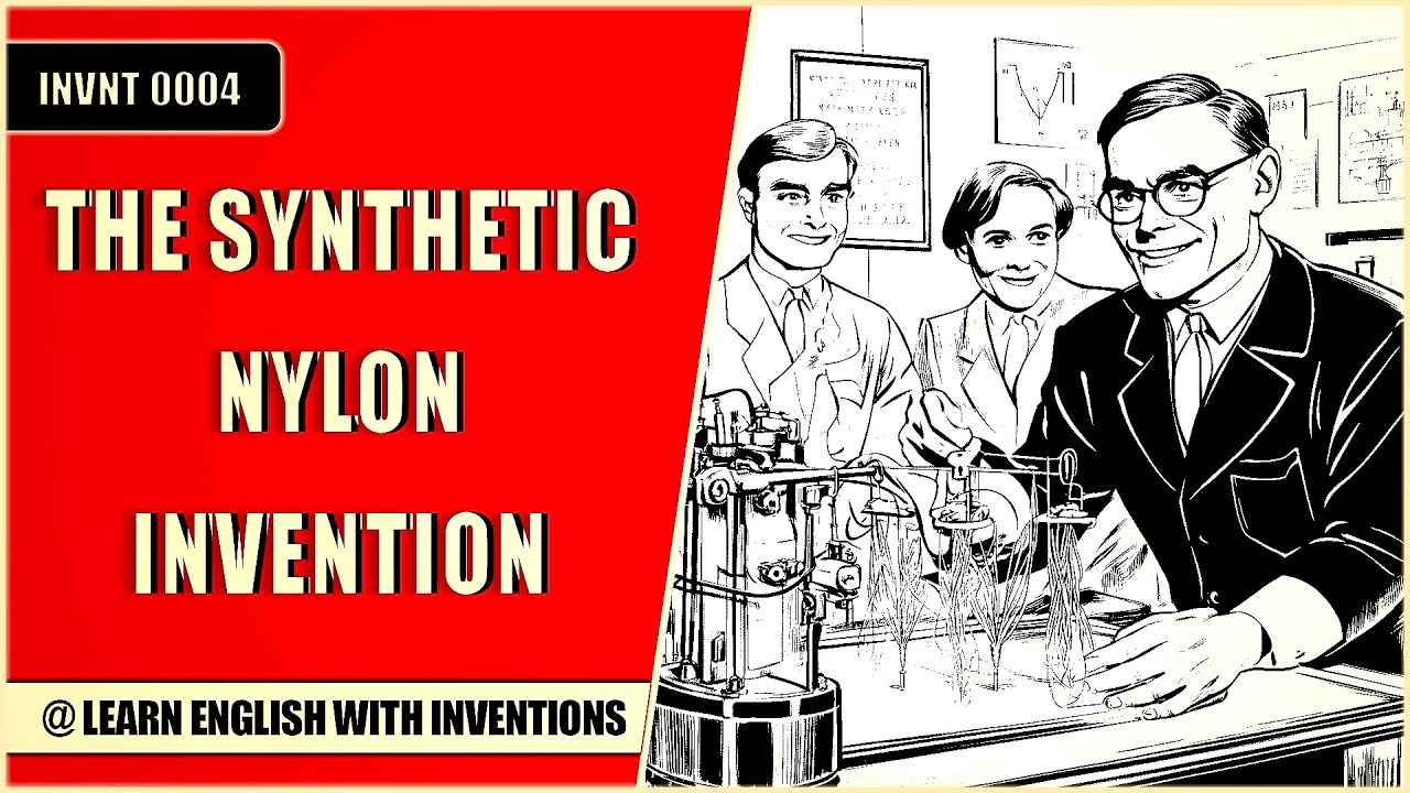 🧵 The Nylon Invention 🧪 How Chemistry Changed Clothing | 💡 Learn English through Inventions