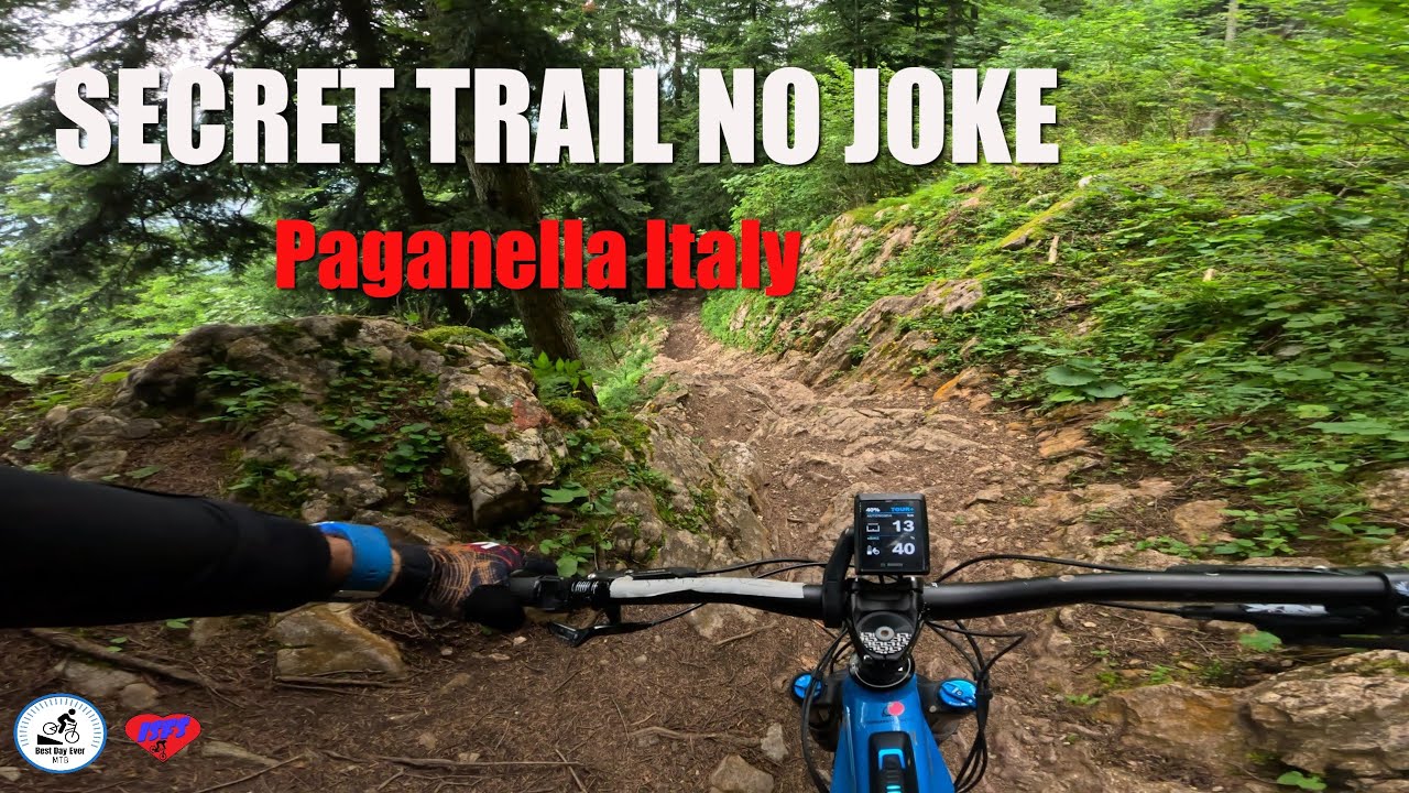 Secret Trail, no joke. Paganella Italy.