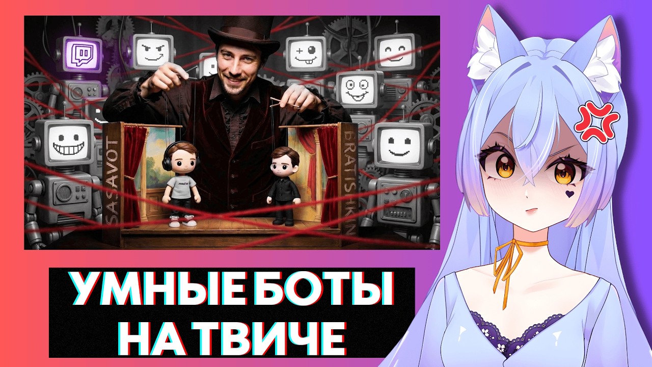 ВИТУБЕРША SADKAWAAI СМОТРИТ | Поясняю за ботов на твиче. Самый объективный ролик по накрутке