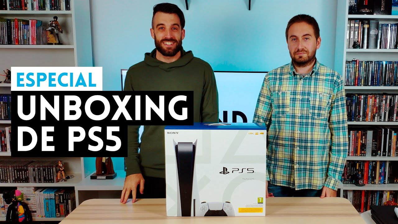 UNBOXING de PS5 en español ¡¡¡Ya tenemos en VANDAL la nueva PLAYSTATION!!!