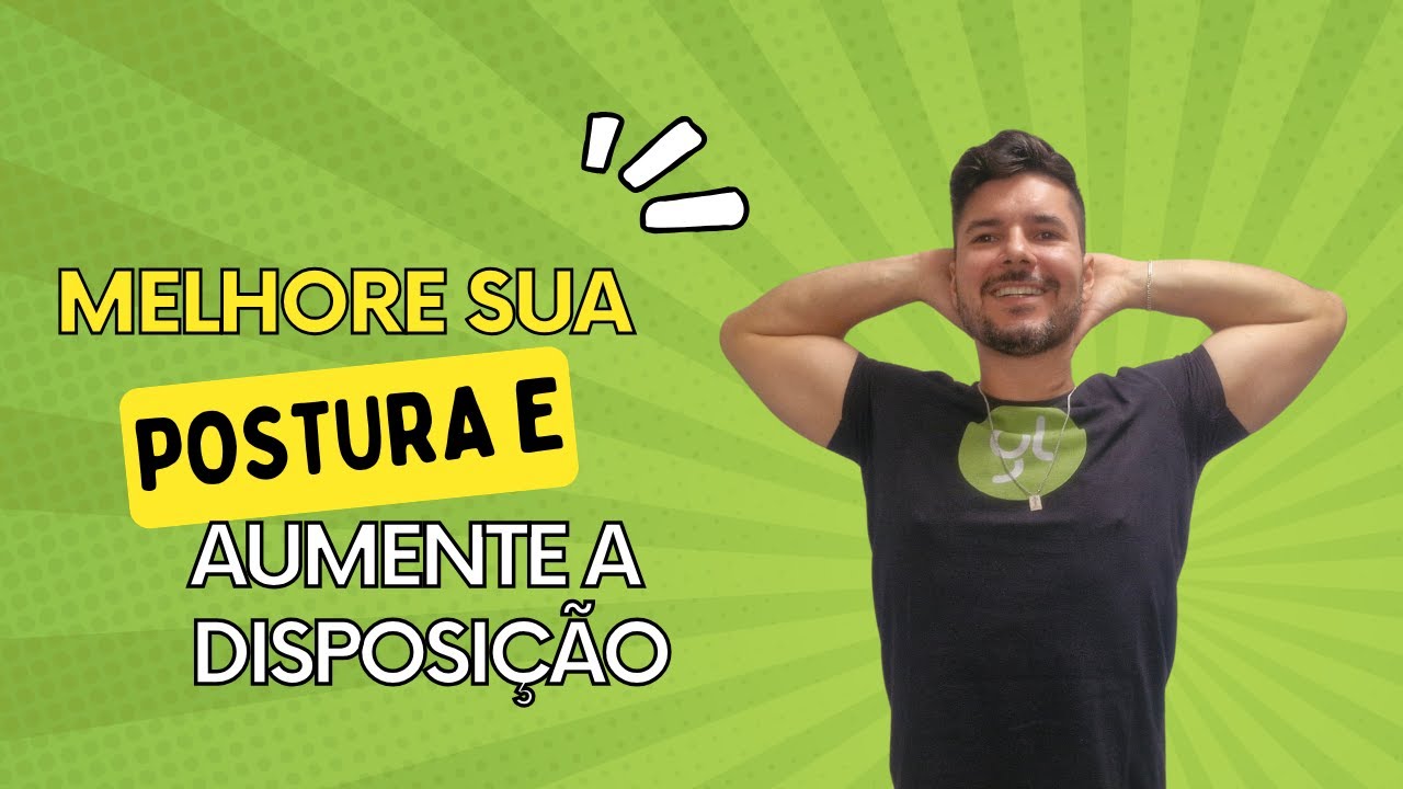 A ginástica laboral que vai melhorar sua postura e aumentar sua diposição!