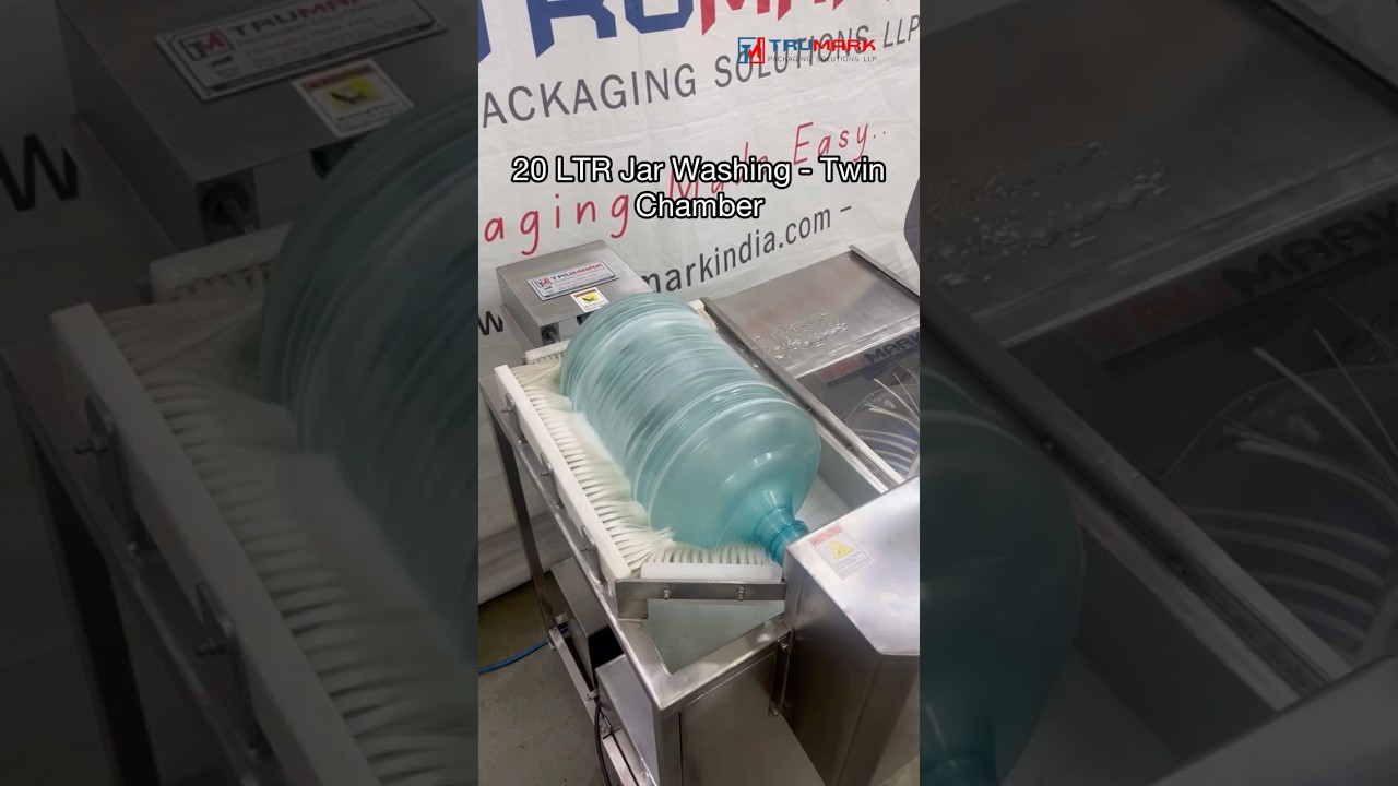 20 LTR Jar Washing - Twin Chamber