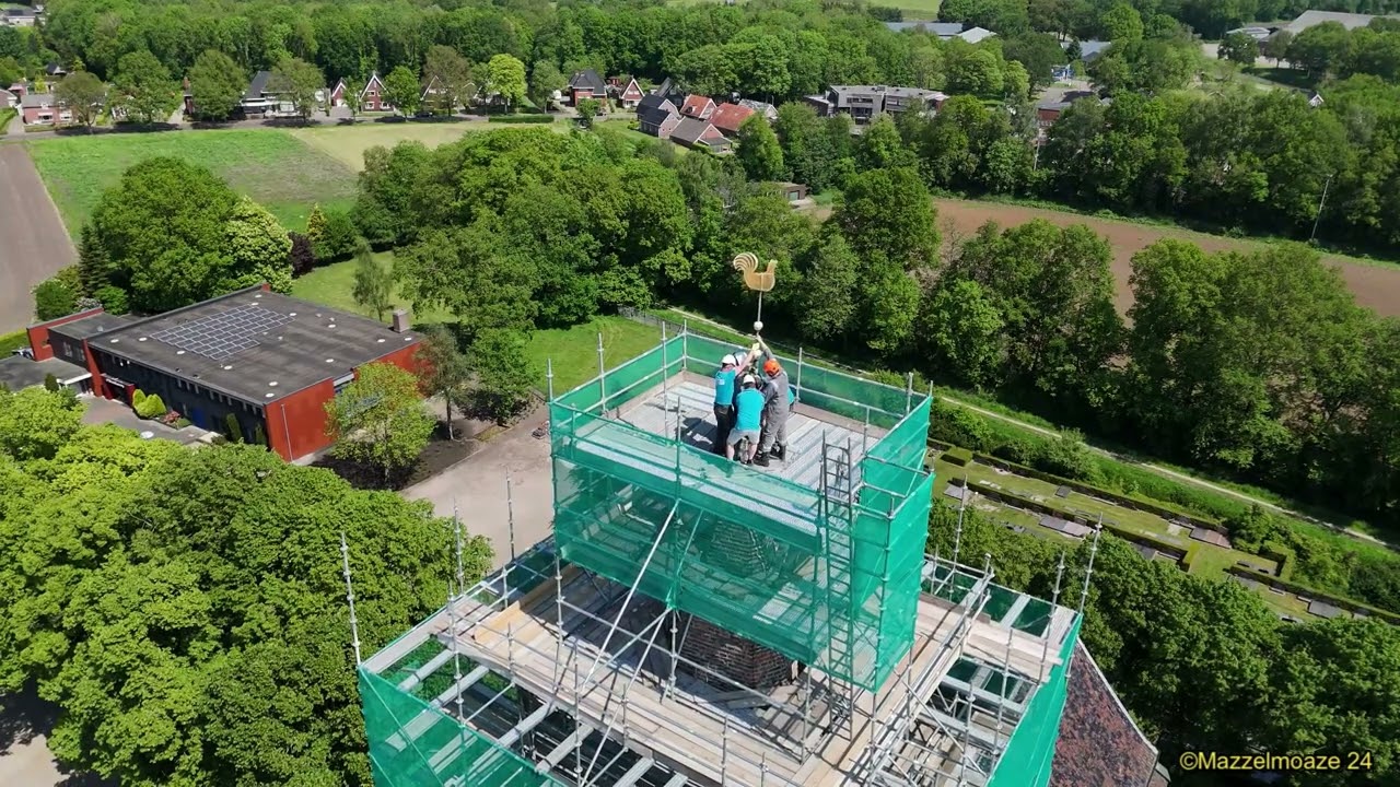 kerk Juffertoren Onstwedde windhaan verwijderd 13-05-24
