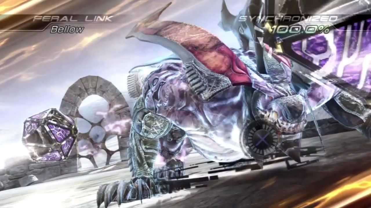 Final Fantasy XIII-2 Monsters: Every Behemoth Feral Link