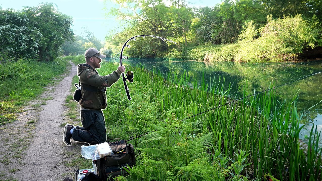 Wild Canal Has Some BIG Surprises! IT TOOK THE BAIT!