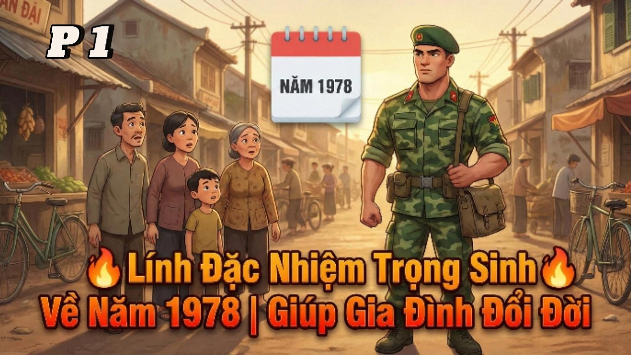 🔥 Lính Đặc Nhiệm Trọng Sinh Về Năm 1978 | Giúp Gia Đình Đổi Đời-P1 #storyanimationviet #trọngsinh