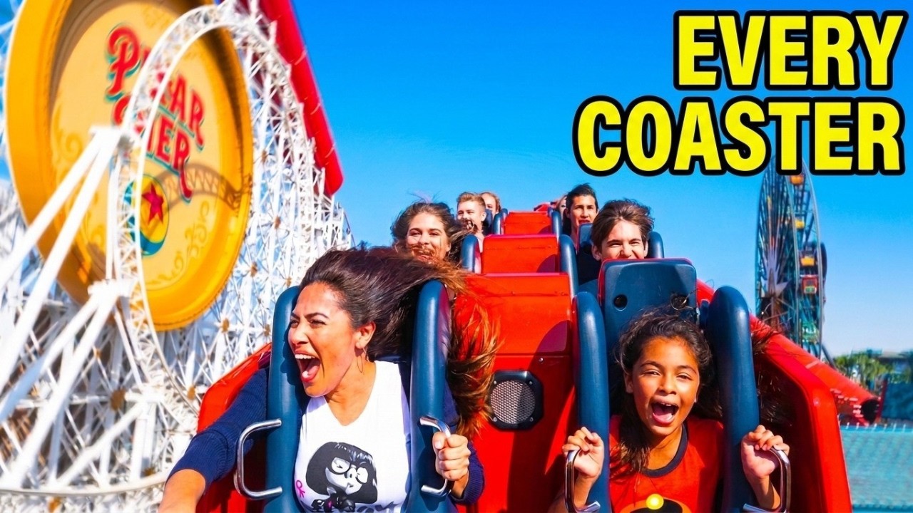 EVERY Roller Coaster at Disneyland & California Adventure! 🎢 (4K POV)