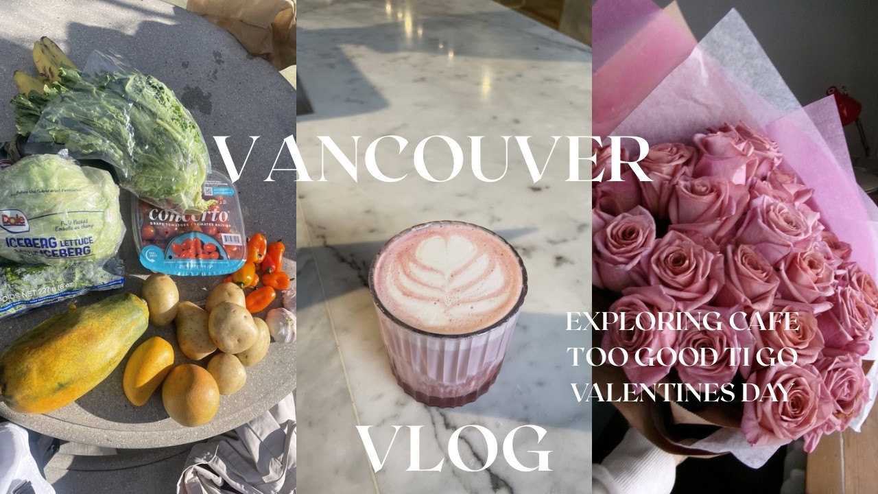 A day in Vancouver | バレンタインシーズンにバンクーバーのカフェ巡りとToo Good To Goで買ったもの
