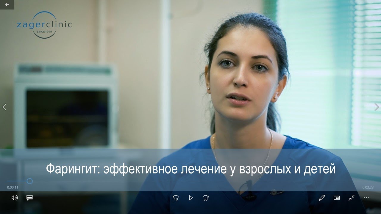 Фарингит: эффективное лечение у взрослых и детей.